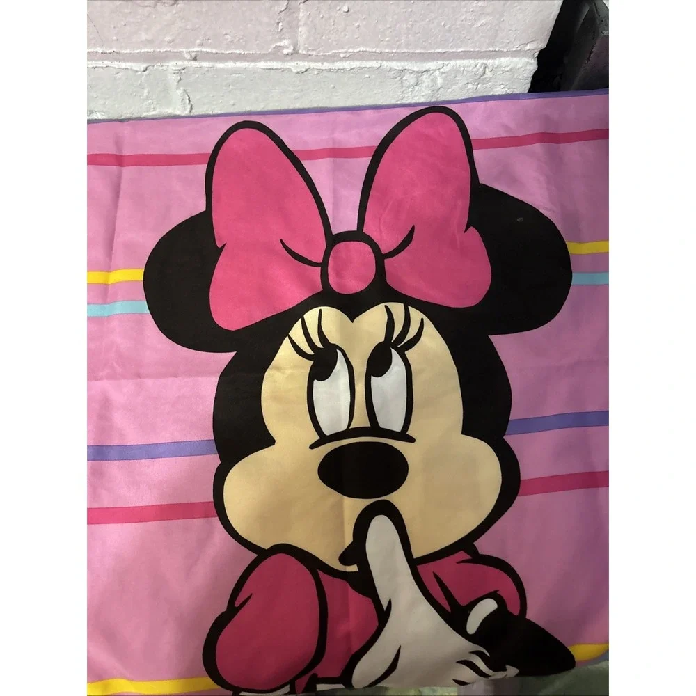 Disney Minnie Mouse Twins Sheet Set With Fitted& Flat Sheet‎ & Pillowcase
